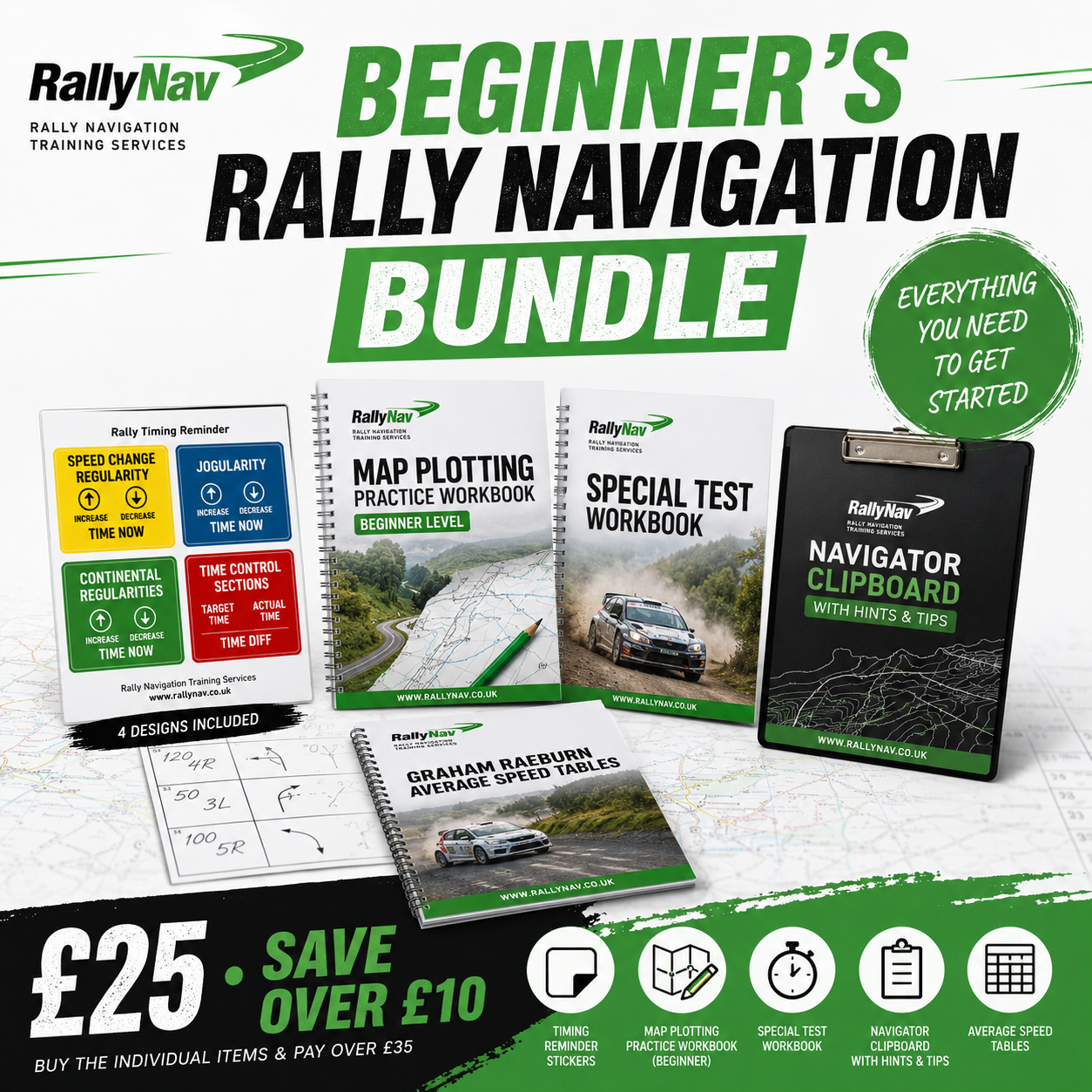 Beginner’s Rally Navigation Bundle